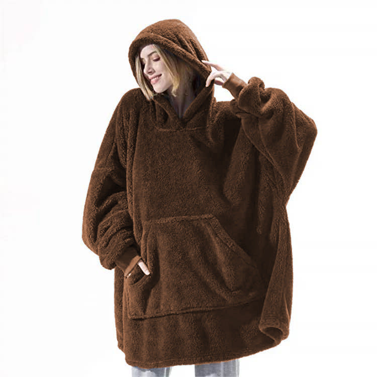 cozy warm blanket jacket