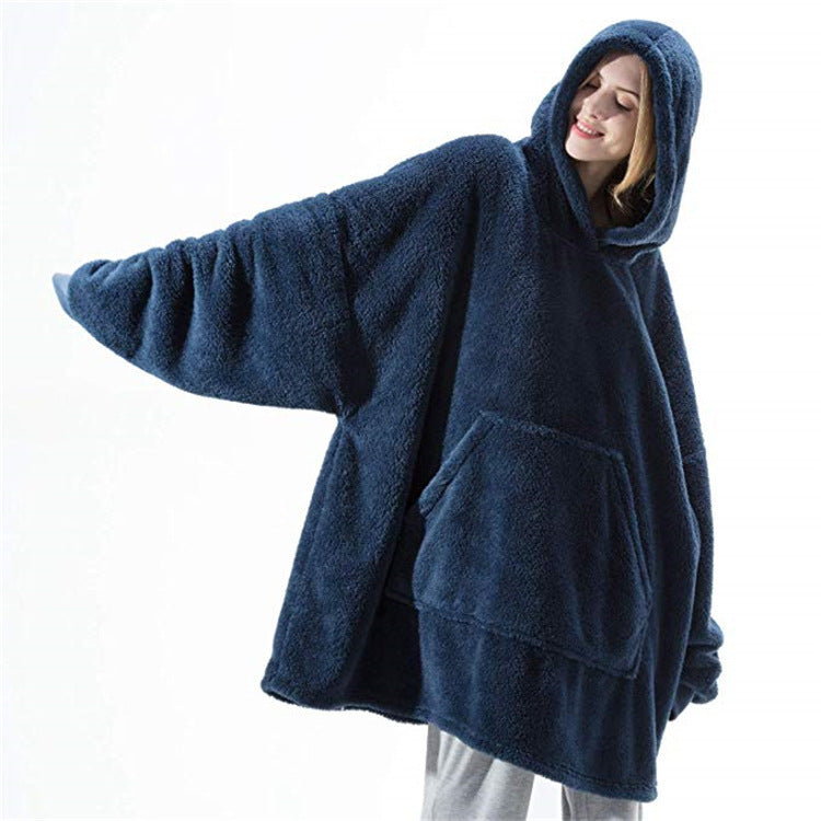 cozy warm blanket jacket