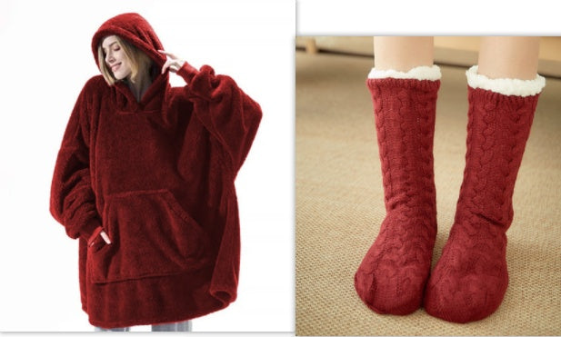 cozy warm blanket jacket