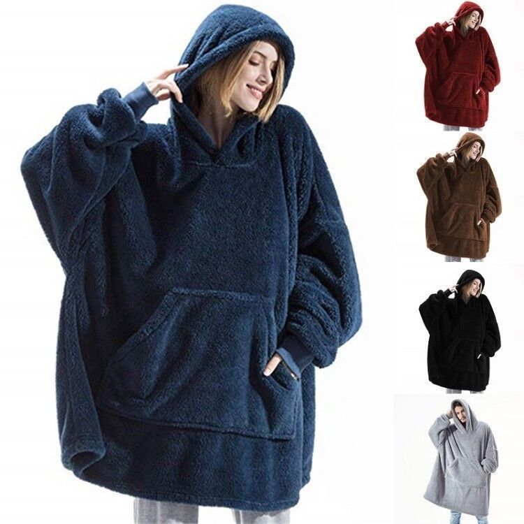 cozy warm blanket jacket