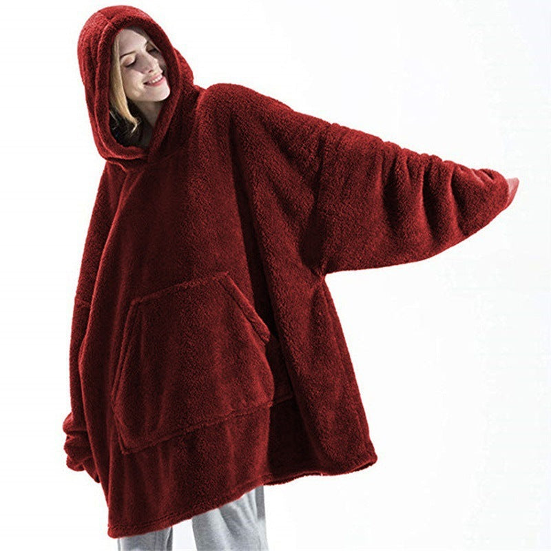 cozy warm blanket jacket